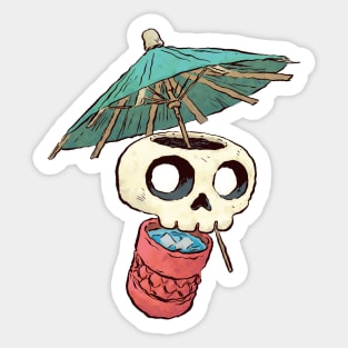 Harvey Skullbanger Sticker